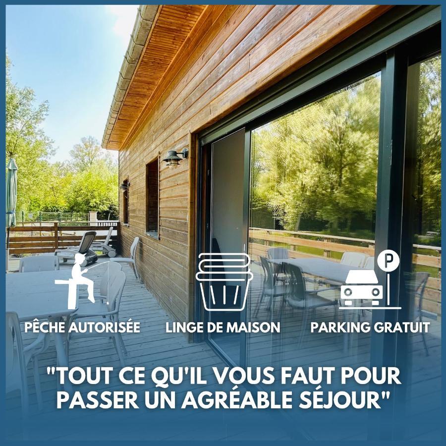 Chalet Avec Terrasse Sur Pilotis Vue Sur L'Etang Рю Экстерьер фото